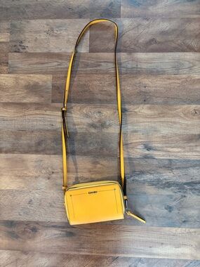Calvin Klein Yellow Crossbody Bag